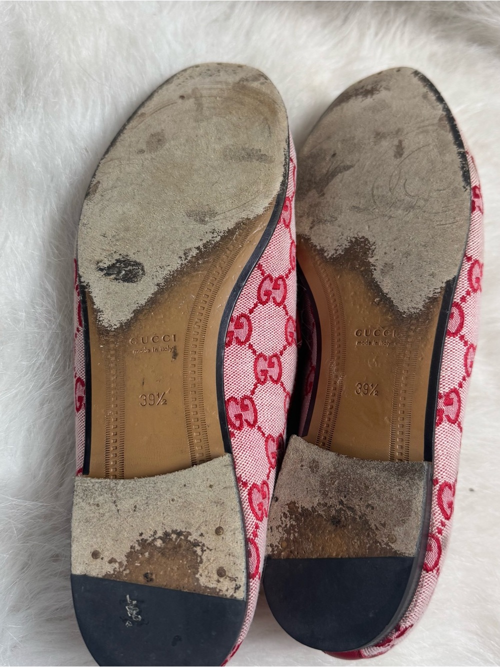 Gucci Jordaan Horsebit GG Canvas Loafers - Picture 12 of 12